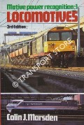 Book cover of Motive Power Recognition: Locomotives by MARSDEN, Colin J. 